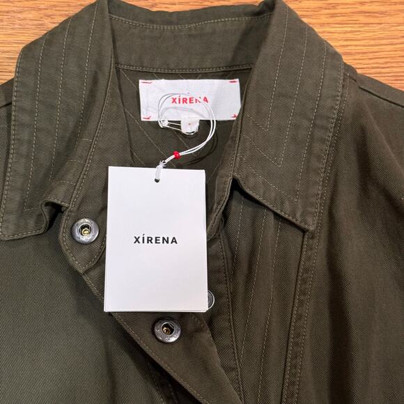 XIRENA OLIVE GREEN KELLEN JUMPSUIT - SEQUOIA SMALL - Picture 14 of 14